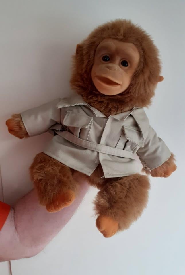 Handpop - Nicky Toy Holland, Kinderen en Baby's, Ophalen of Verzenden, Zo goed als nieuw, Aap