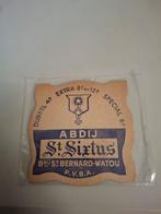 Oud bierviltje st sixtus st bernardus trappist, Verzamelen, Biermerken, Ophalen of Verzenden