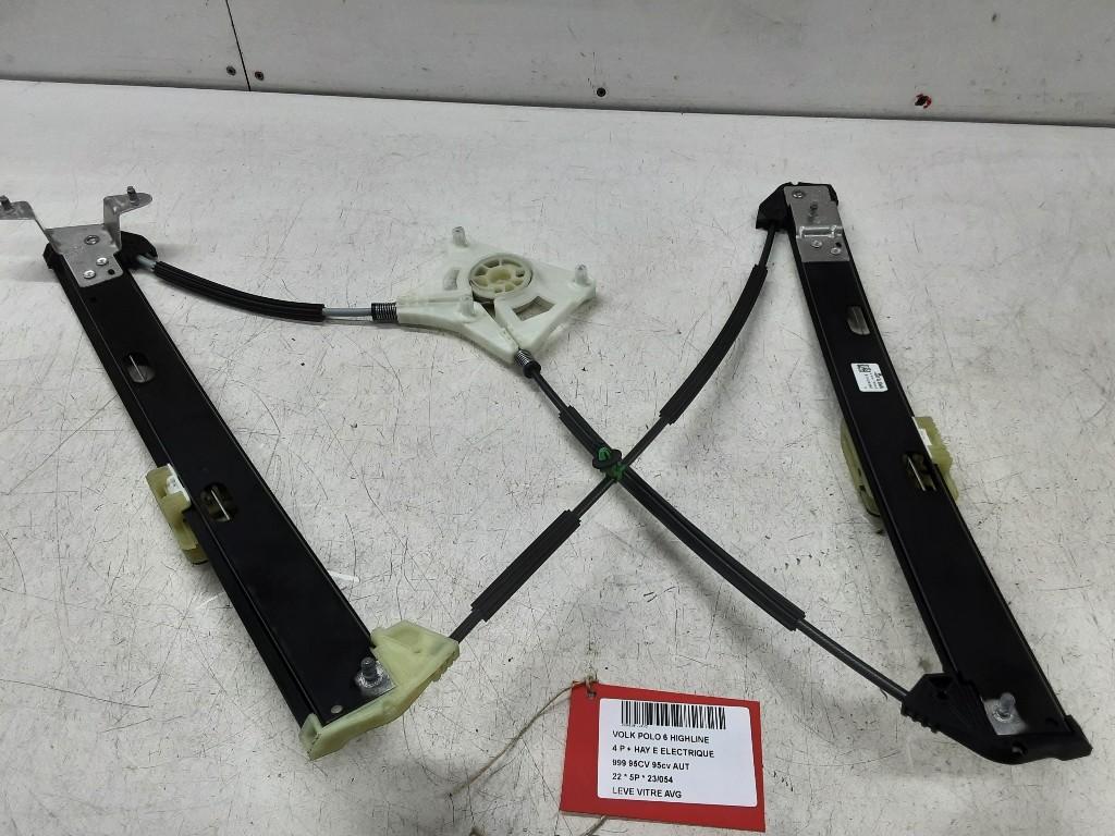 VITRE MECANISME AVANT GAUCHE Polo VI (AW1) (2G4837461B), Volkswagen, Mevr. I. Hauben, Utilisé, Rue de l'Espoir 34 34
4030  GRIVEGNÉE, BE
