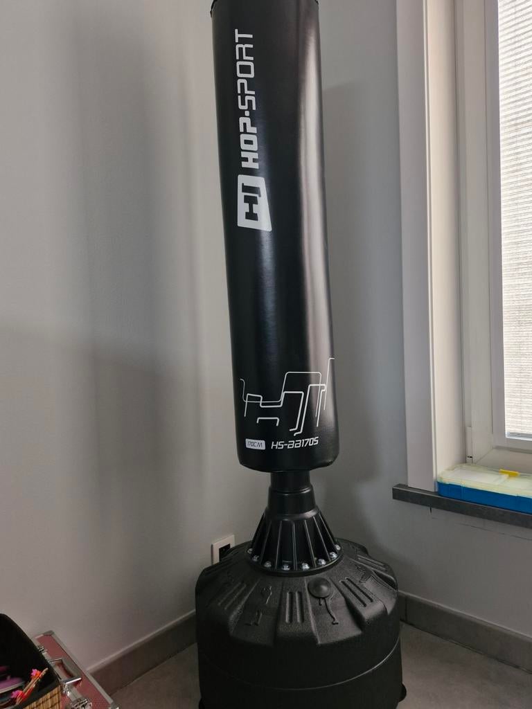 Staande bokzak en bokshandschoenen, Sport en Fitness, Ophalen, Bokshandschoenen