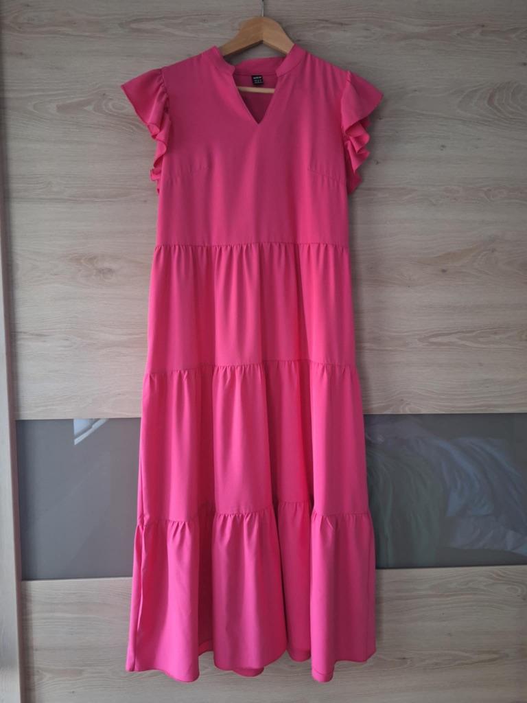 Jurk S, Ophalen of Verzenden, Zo goed als nieuw, Roze, Maat 36 (S)