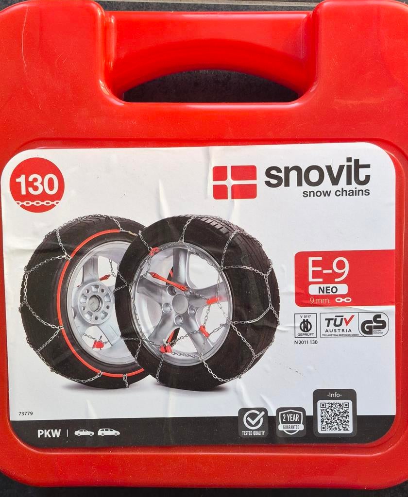 Sneeuwkettingen, nooit gebruikt, Auto diversen, Sneeuwkettingen, Ophalen