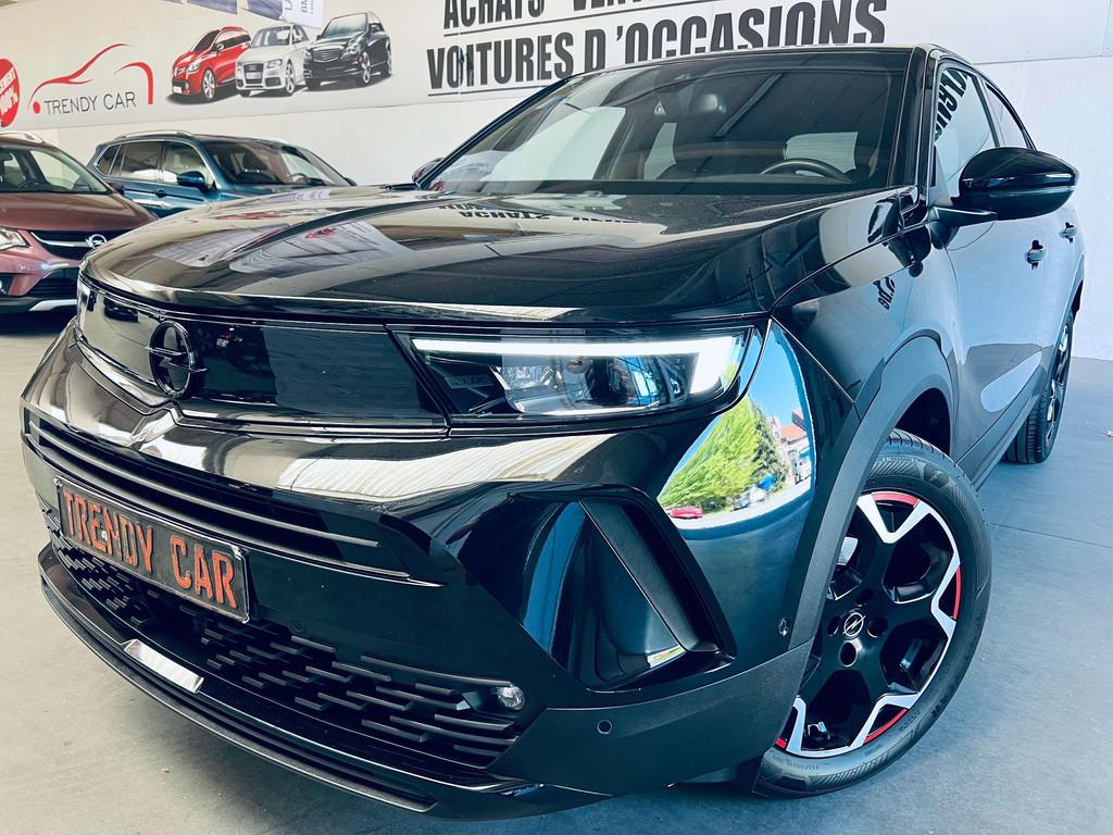 Opel Mokka 1.2 Turbo GS Line S/S NAVI+CAMERA+LED+TVA+CARNET+, Auto's, 1199 cc, Zwart, Leder, 5 zetels