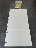 Façade de porte/tiroir IKEA BESTA blanche60x38cm +charnières, Enlèvement, Comme neuf, Moins de 80 cm, Moins de 200 cm