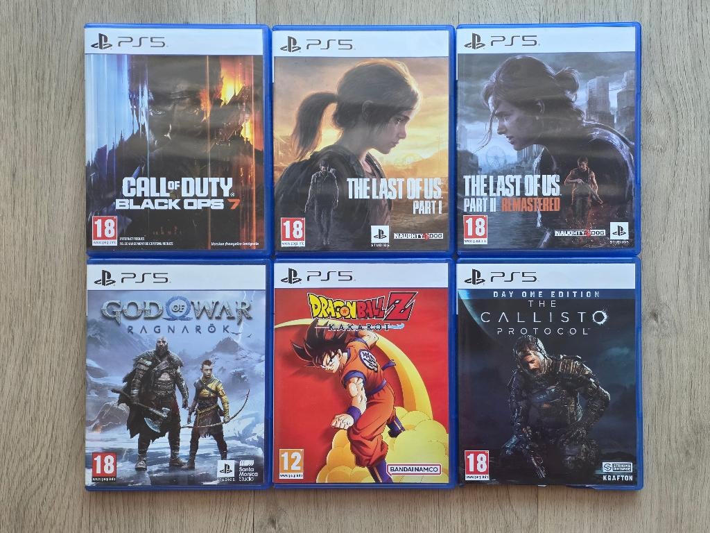 Jeux PS5 : voir description pour prix vente à la pièce, Consoles de jeu & Jeux vidéo, Jeux | Sony PlayStation 5, Enlèvement, Comme neuf