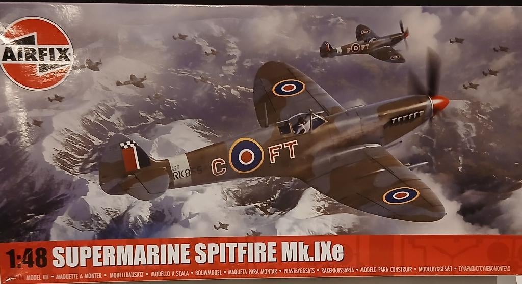 Airfix (A05144): Supermarine Spitfire Mk.IXe au 1:48, Neuf, Enlèvement ou Envoi, Avion, Plus grand que 1:72