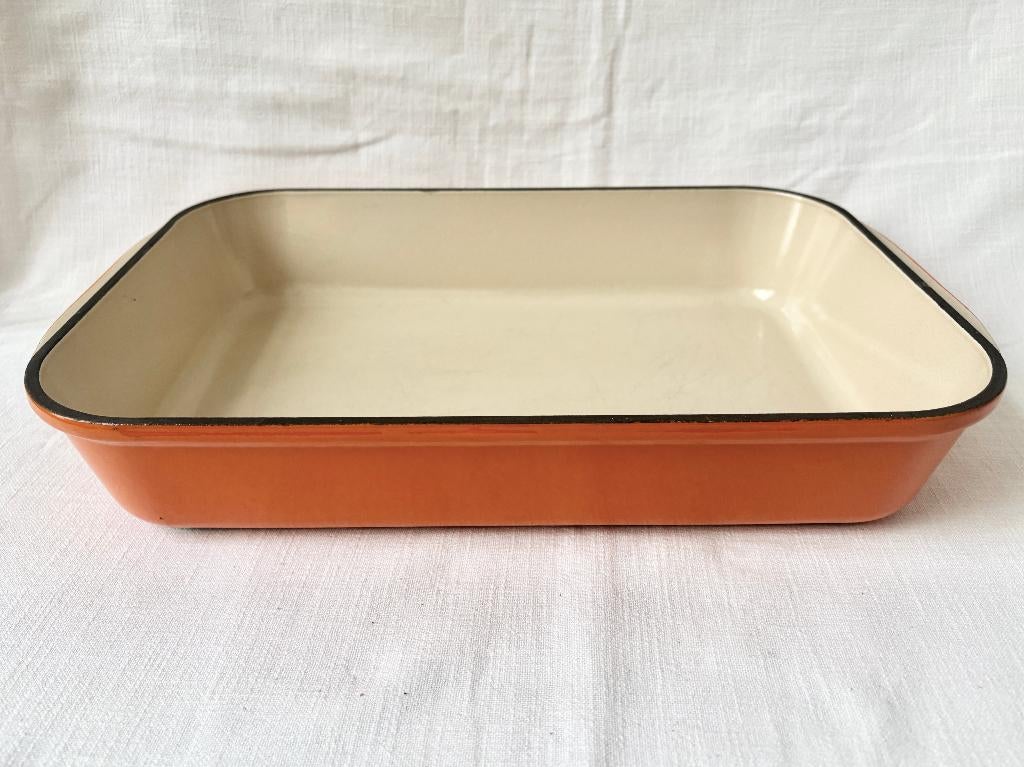 Le Creuset - Ovenschaal in Geëmailleerd Gietijzer, Verzenden, Zo goed als nieuw, Gietijzer, Overige typen