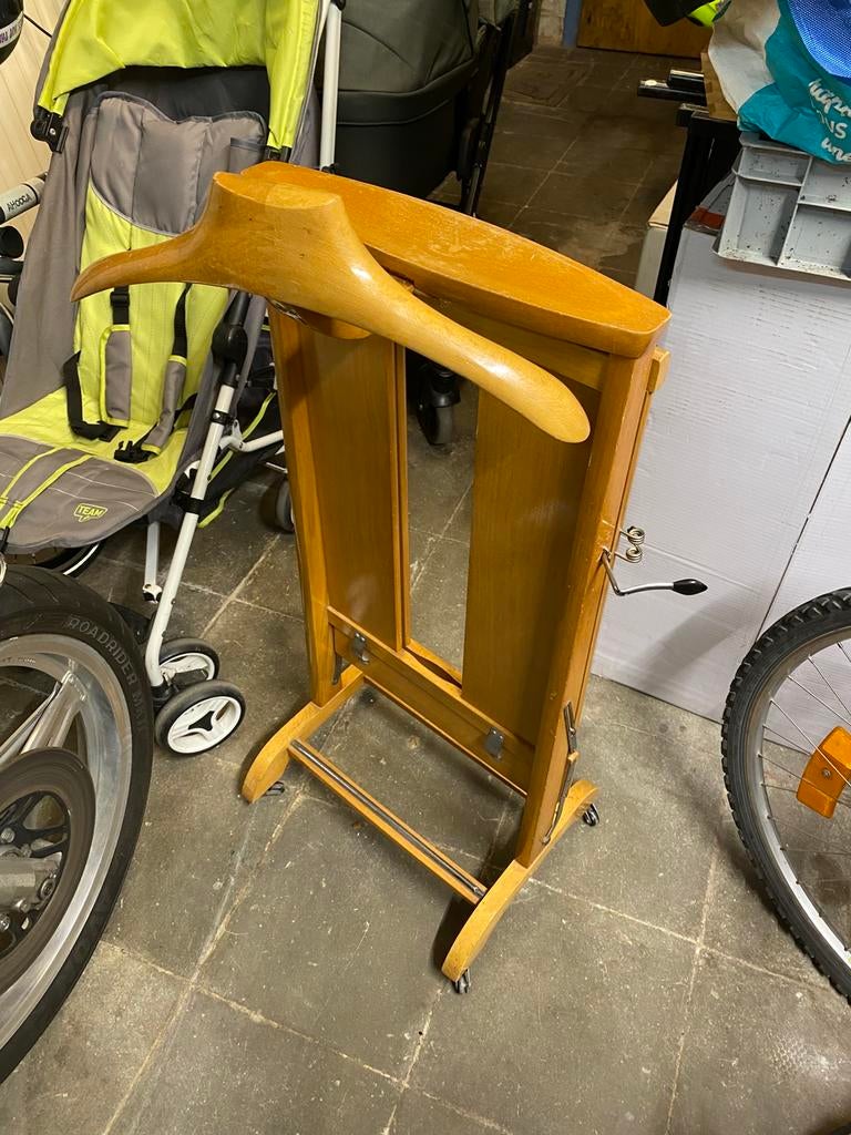 Porte chemise vintage, Enlèvement, Utilisé, 100 à 150 cm, Bois