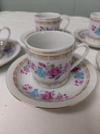 Service chinois 6 tasses et sous tasses, Antiquités & Art, Enlèvement ou Envoi