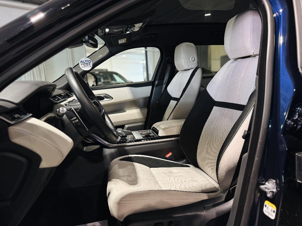 Range Rover Velar P400 SE R-Dynamic AWD - Garantie, Automaat, Blauw, 2996 cc, Leder