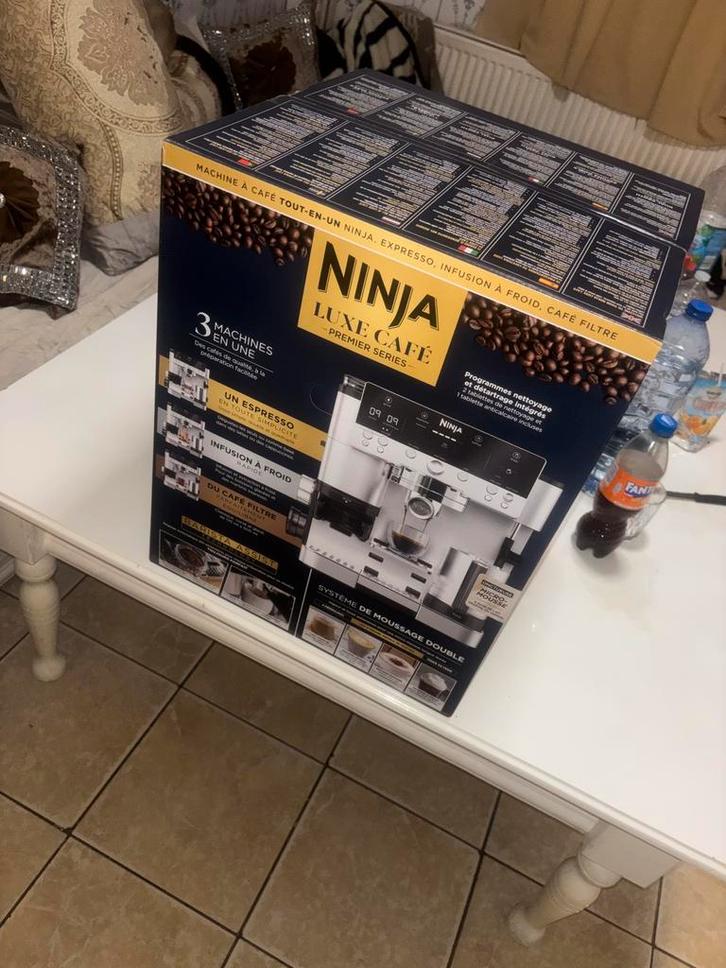 Ninja Luxe Café Premier Espresso Machine NIEUW ONGEOPEND, Elektronische apparatuur, Koffiezetapparaten, Zo goed als nieuw, Koffiemachine