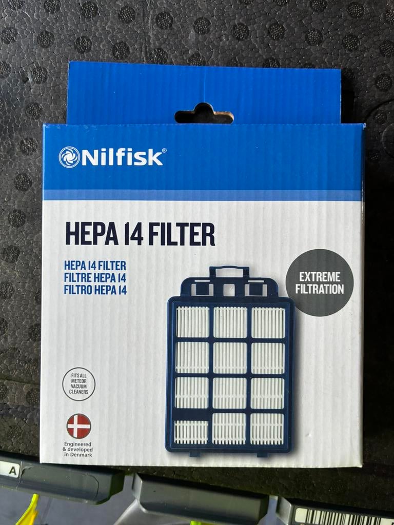 Nilfisk Hepa 14 filter voor stofzuiger (128389393), Electroménager, Aspirateurs, Enlèvement, Neuf, Aspirateur
