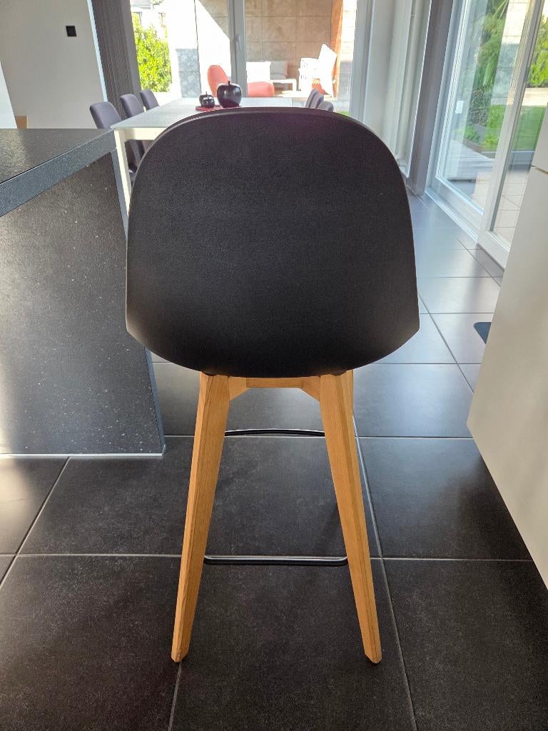 Set van 4 barkrukken, Huis en Inrichting, Ophalen, Kunststof, Zo goed als nieuw, 90 cm of meer