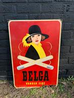 Origineel belga emaille reclamebord, Enlèvement, Comme neuf, Panneau publicitaire