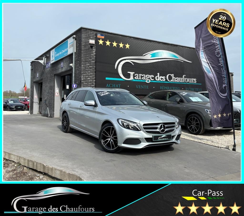 Mercedes C 180 d - ! Attelage ! - 7G Tronic - Navi - Eu6b, Cuir, Achat, Euro 6, Entreprise