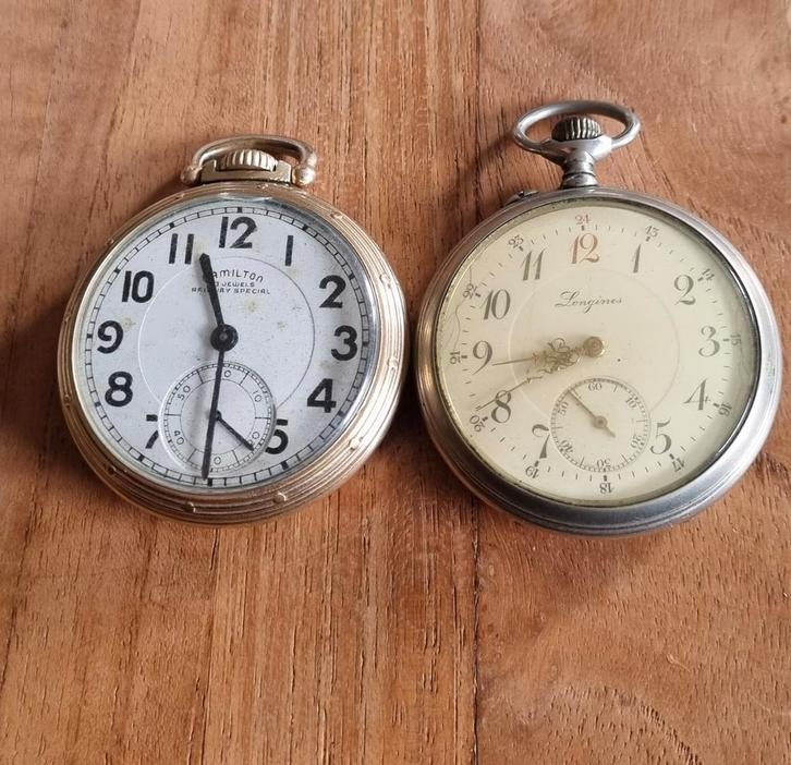 2 goussets, Antiquités & Art, Antiquités | Horloges