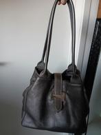 Lederen handtas bronskleur, Ophalen of Verzenden