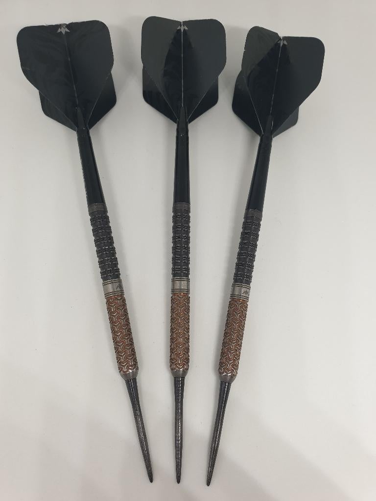 Darts pijlen Mission Archon Black & Bronze 97,5% 22 gram, Ophalen of Verzenden, Gebruikt, Pijlen