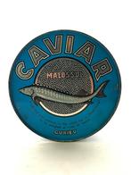 groot oud blik kaviaar caviar malossol Guriev (voor 1kg), Ophalen of Verzenden