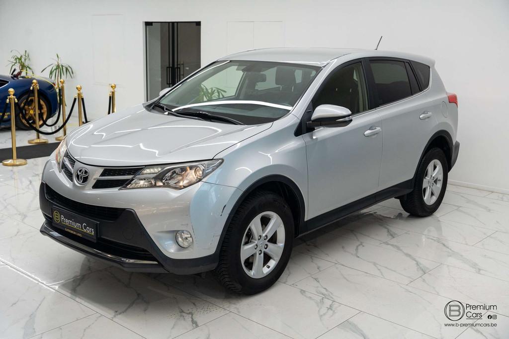 Toyota RAV 4 Zetelverwarming! Cruise! Trekhaak! Lichte Vrach, Auto's, Gebruikt, Zwart, 4 cilinders, 2135 kg