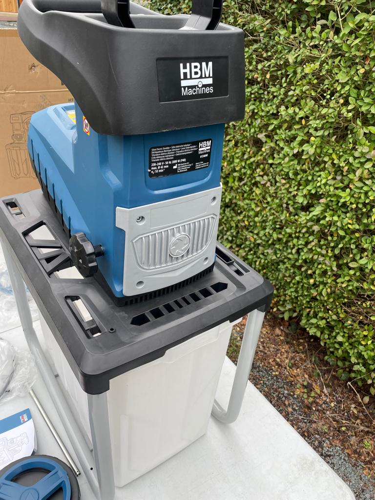 wals hakselaar hout, Tuin en Terras, Hakselaars, Nieuw, Elektrisch, Met opvangbak, Ophalen
