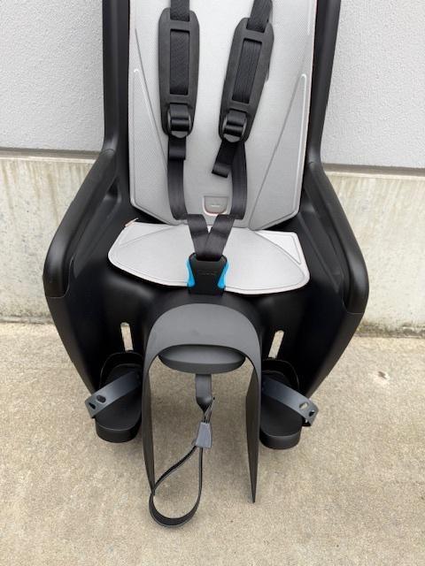 kinderzitje fiets, Ophalen, Achterzitje, Voetsteuntjes, Thule Ridealong