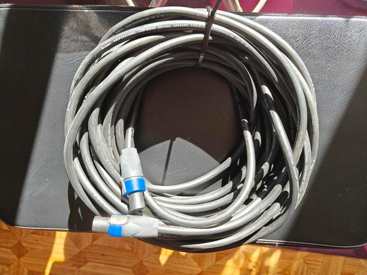 Câbles d'enceinte Pro Snake TPL 20 LL de 20 mètres, Musique & Instruments, Câbles & Prises, Comme neuf, Enlèvement ou Envoi