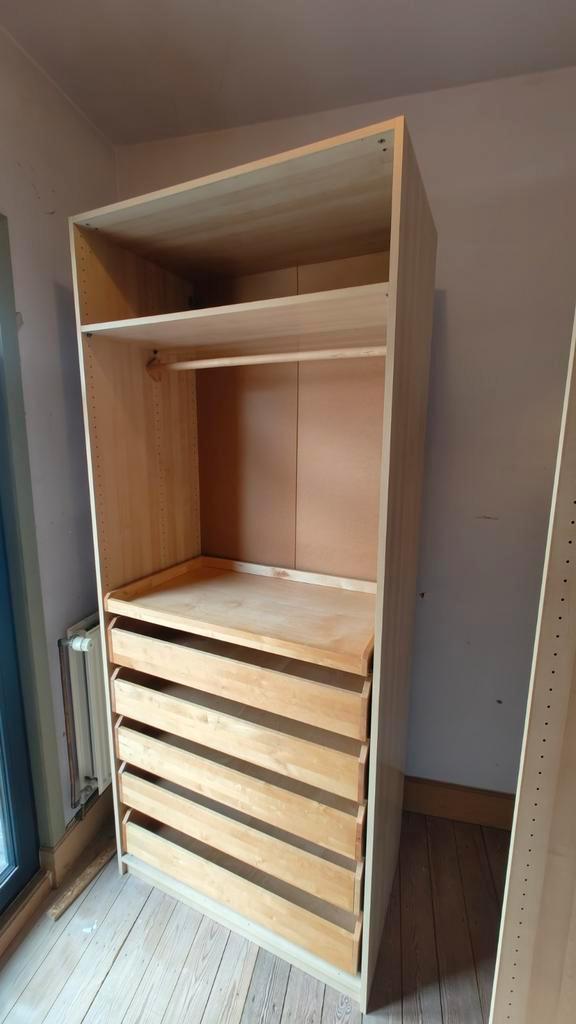 Ikea PAX 236 x 100 x 58 en chêne, Maison & Meubles, Armoires | Penderies & Garde-robes, Enlèvement