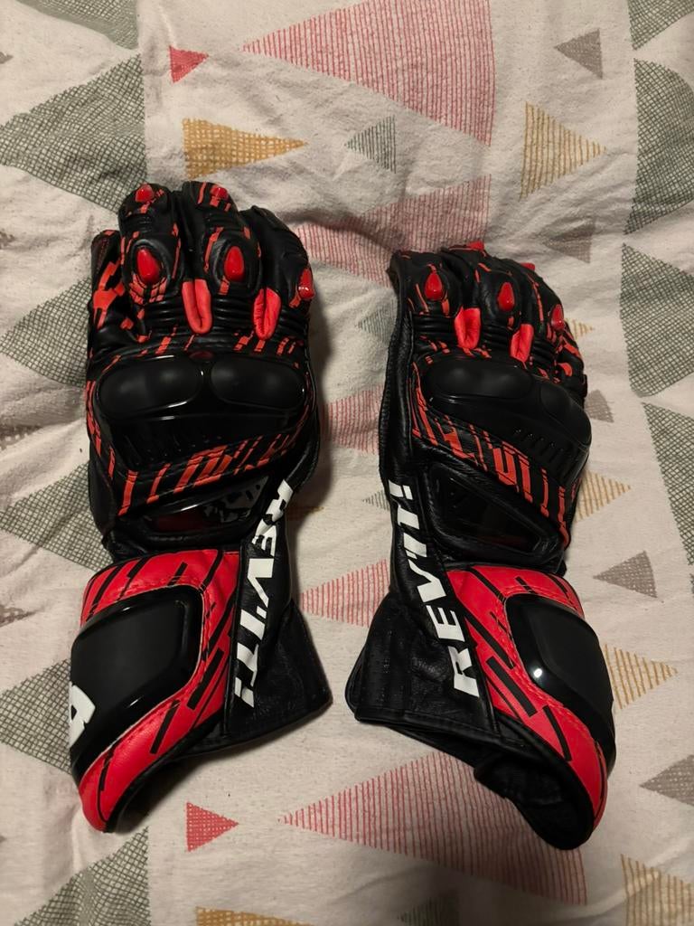 Revit Quantum 2 Eood Zwart, Motoren, Ophalen, Nieuw zonder kaartje, Heren, Handschoenen