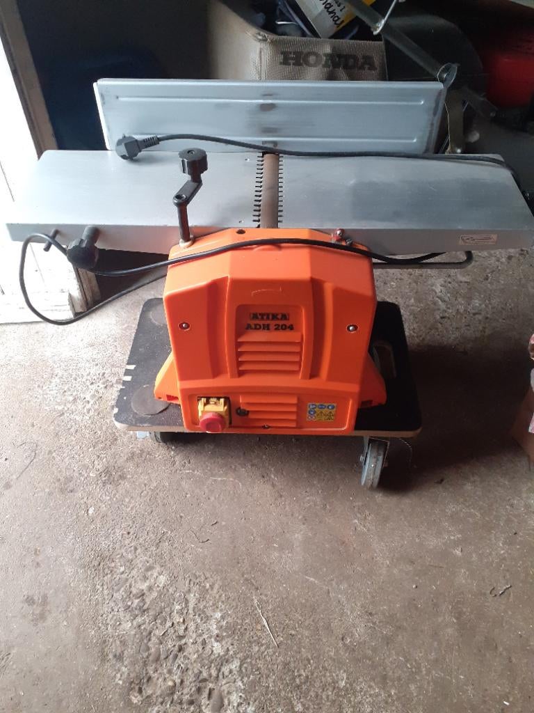 Schaafmachine, Ophalen, Gebruikt