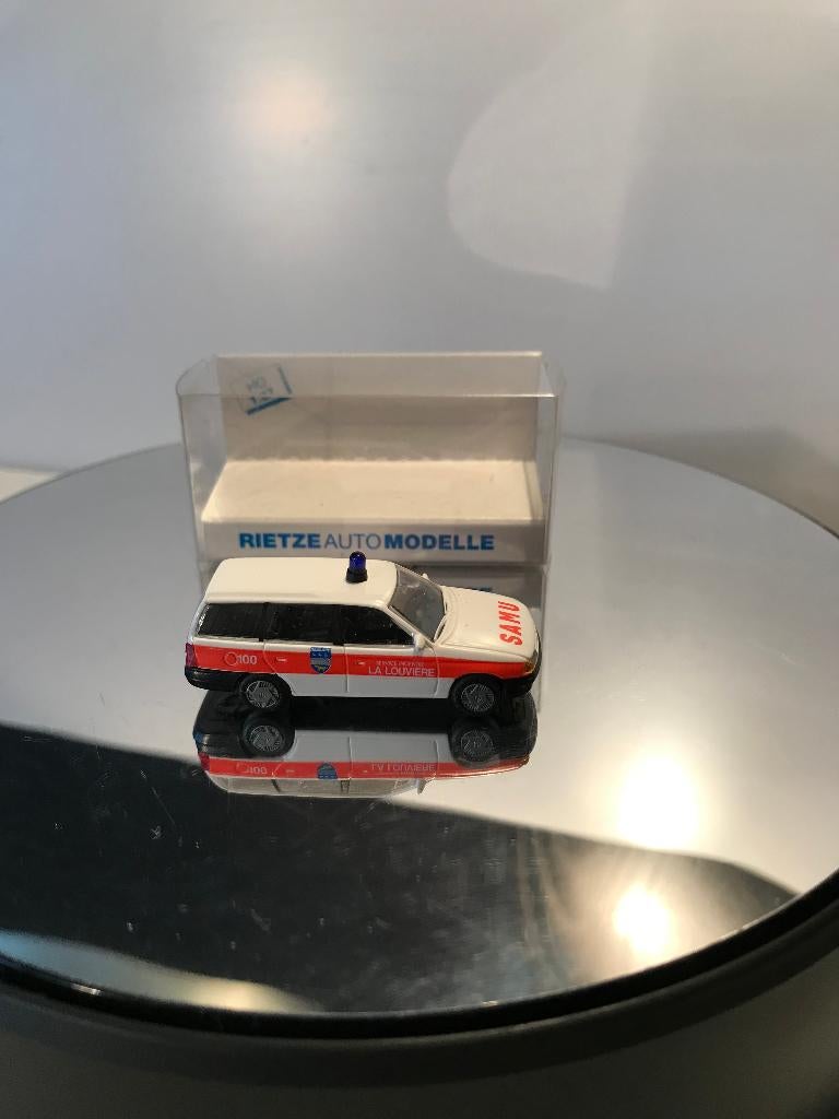 RIETZE - OPEL - SAMU 100 DE LA LOUVIÈRE - 1:87, Envoi, Neuf, Voiture, Rietze