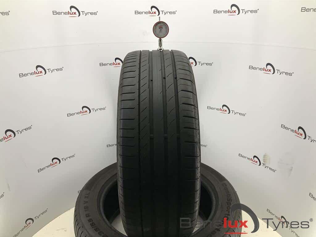 235/55R19 105V XL Continental 235/55 R19 235/55/19 2355519, Autos : Pièces & Accessoires, Pneus & Jantes, Pneu(s), Pneus été, 19 pouces