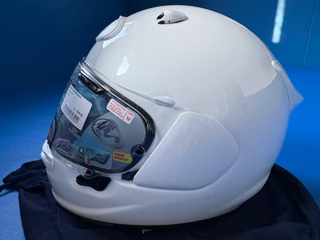 ARAI quantic white M - nieuw in de doos, Motoren, Kleding | Motorhelmen, Nieuw met kaartje, M, Arai, Ophalen of Verzenden