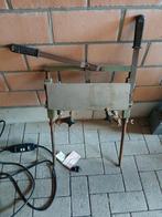 Schaafbank vlak en vandikte bank, en langgatboor, Ophalen of Verzenden