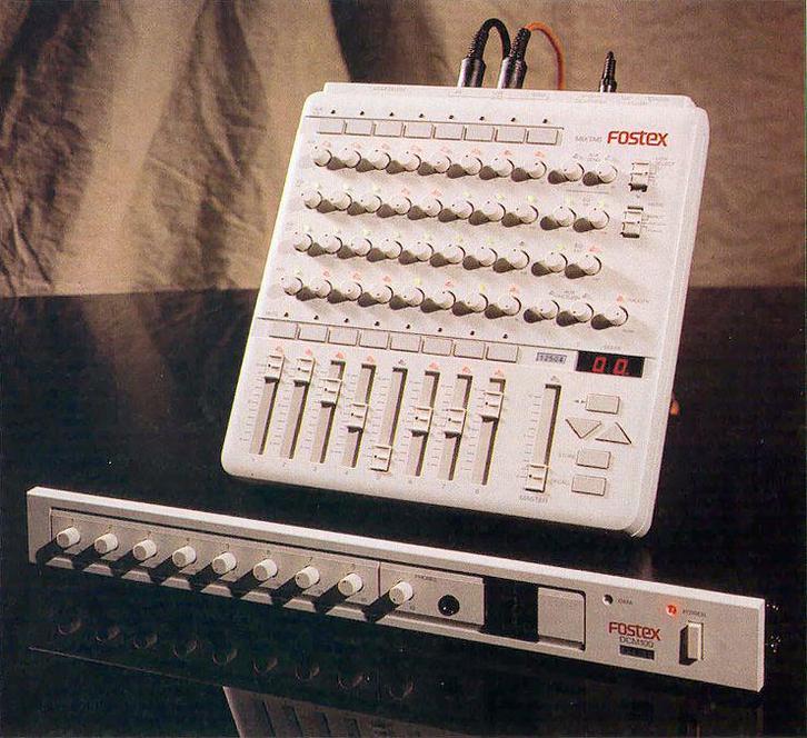 Fostex DCM100 Analog Mixer digitally controlled, Musique & Instruments, Tables de mixage, Utilisé, 10 à 20 canaux, Enlèvement ou Envoi