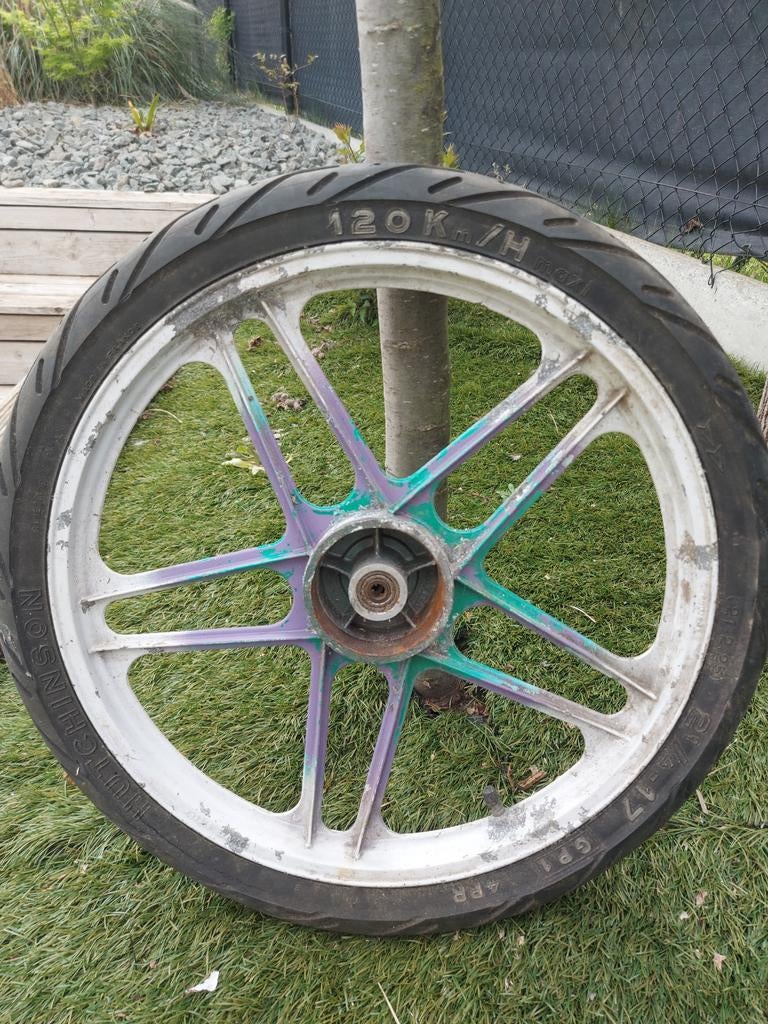 Honda Camino Grimeca voorwiel, Ophalen