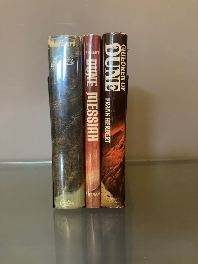 Dune Trilogy - Eerste Edities Book Club Edition, Livres, Science-fiction, Envoi, Utilisé