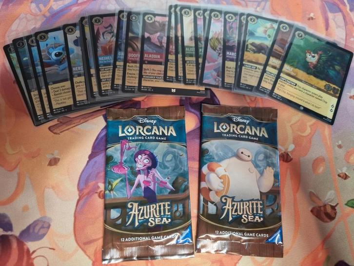 S6 azurite sea foils, Verzamelen, Disney, Ophalen of Verzenden