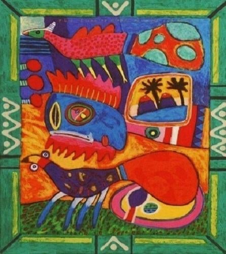 Clemens Briels - "The Floating Islands", Antiquités & Art, Envoi