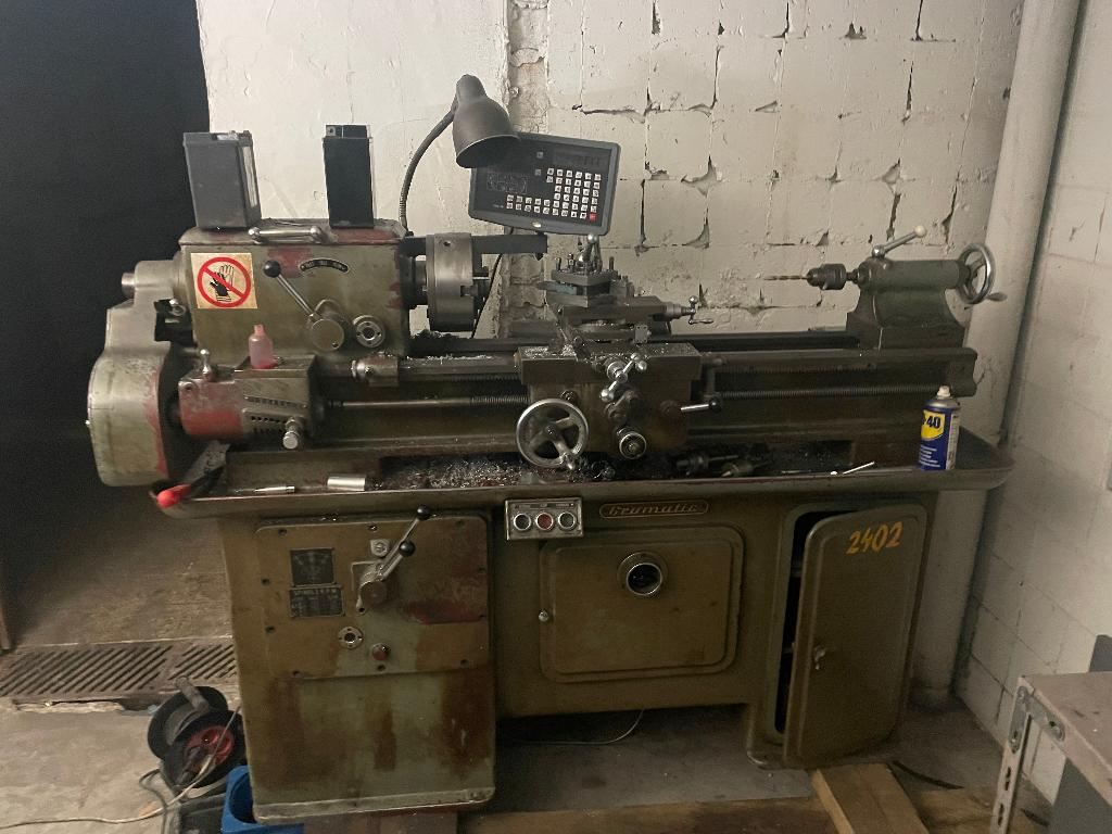 Tour à métaux Gromatic 220v tri/mono, Bricolage & Construction, Enlèvement ou Envoi, Utilisé