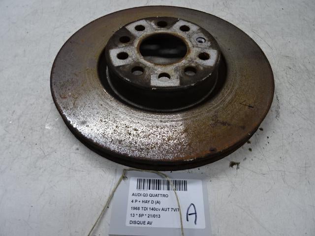 REMSCHIJF VOOR Audi Q3 (8UB / 8UG) (01-2011/12-2019), Gebruikt, Audi