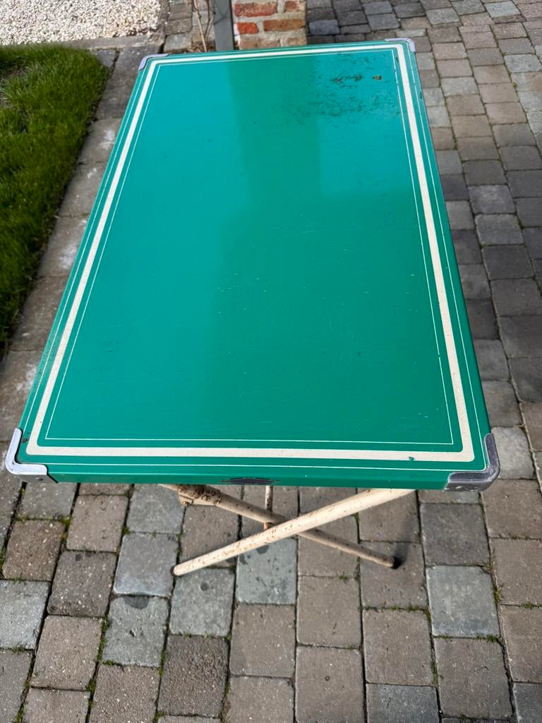 Souplex vintige tafel, Ophalen