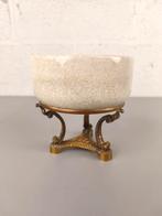 Boch la Louvière schaaltje op bronzen voet, Enlèvement ou Envoi