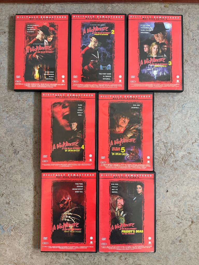 Nightmare on elm street DVD lot, Enlèvement ou Envoi