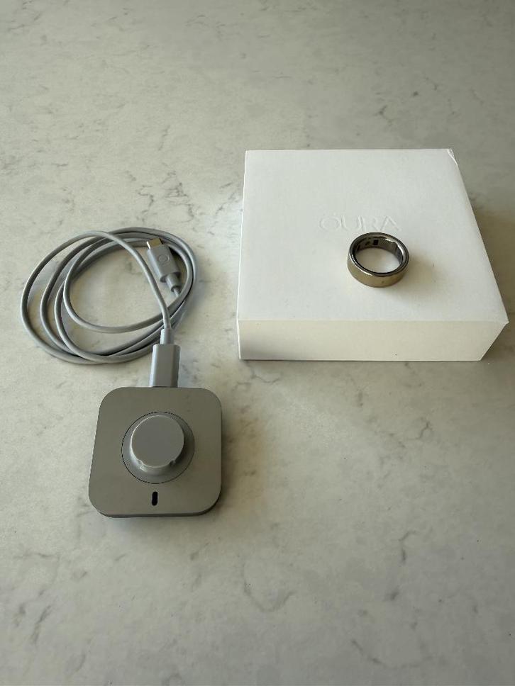 Oura Ring 4 Gold, Maat 11, Elektronische apparatuur, Overige elektronische apparatuur, Gebruikt, Ophalen of Verzenden