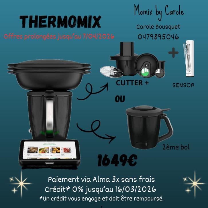 Thermomix TM7, Electroménager, Appareils à gourmet, Neuf, 8 personnes et plus, Enlèvement