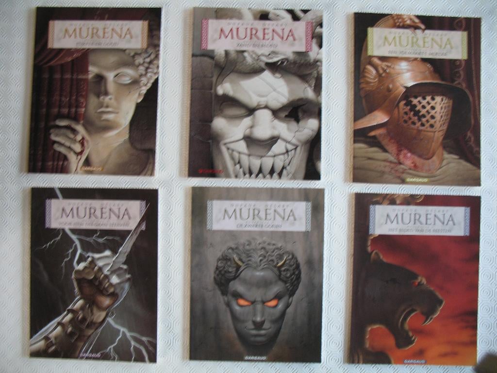 Murena, 1ste druk,  nrs 1 t/m 11 - Dufaux-Delaby, Meerdere stripboeken, Ophalen of Verzenden, Zo goed als nieuw