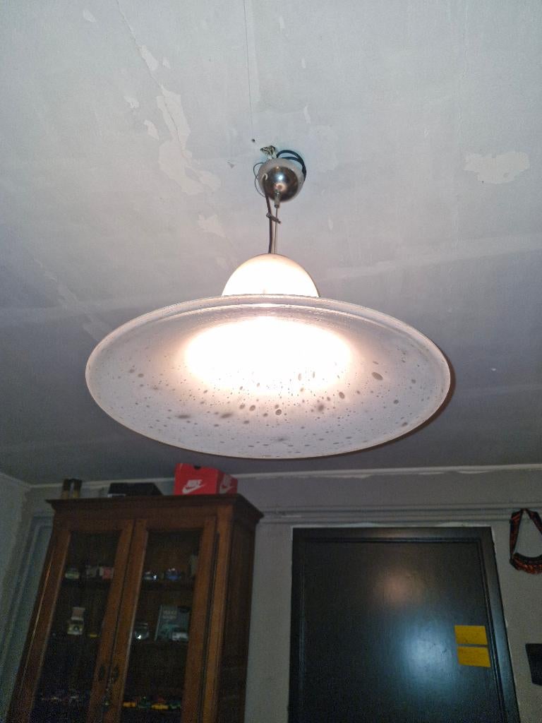 Lustre murano, Maison & Meubles, Lampes | Lustres, Enlèvement, Comme neuf, Verre