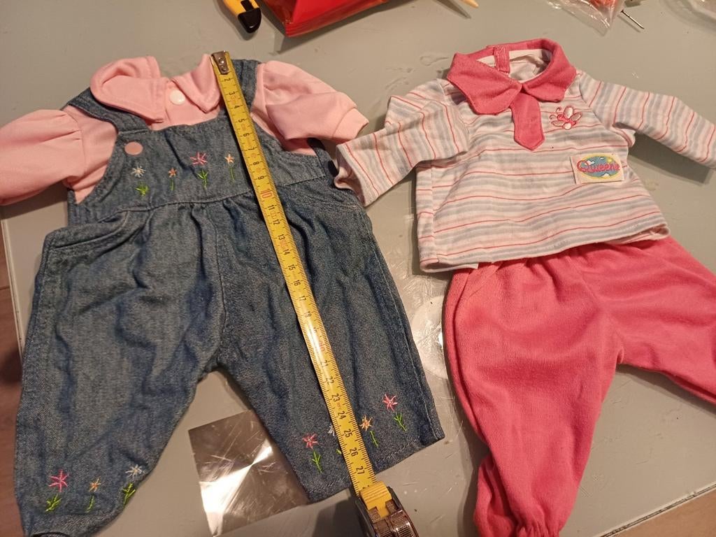 Ensemble de vêtements de poupée d'environ 25 cm, Enfants & Bébés, Jouets | Poupées, Enlèvement ou Envoi, Comme neuf, Baby Pop