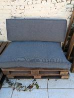 Tuinset paletten te koop, Enlèvement, Comme neuf, Bois